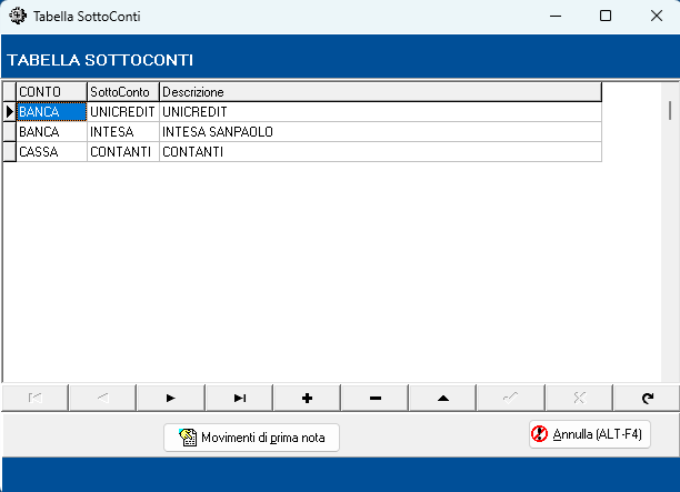 MAGICOEL Ricevute Bancarie, Configurazione ns.coordinate bancarie MAGICOEL Ricevute Bancarie, Configurazione ns.coordinate bancarie