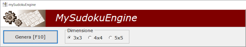 mySudokuEngine, Software free gioco del Sudoku